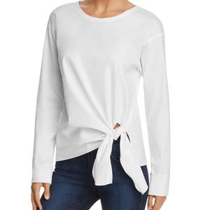 Theory Serah tie up shirt